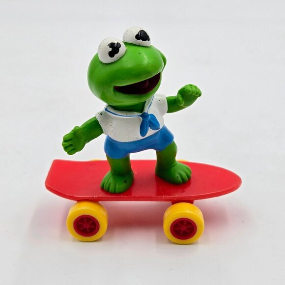 McDonald’s Muppet Babies Figures Vehicles Happy Meal 1986 Kermit Fozzie Bear 90 - Picture 9 of 16